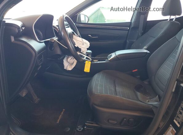 5NTJBDAEXNH014841 2022 HYUNDAI SANTA Black წინა სალონის ხედი