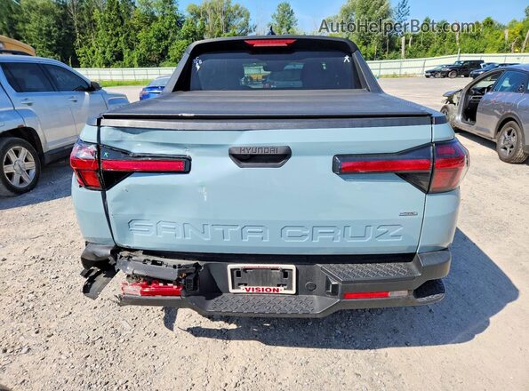 5NTJBDAEXNH036080 2022 HYUNDAI SANTA Turquoise Rear view