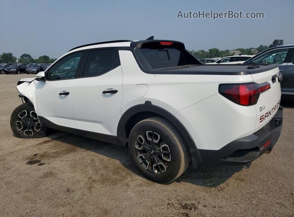 5NTJCDAE2NH016497 2022 HYUNDAI SANTA White Trasero izquierdo
