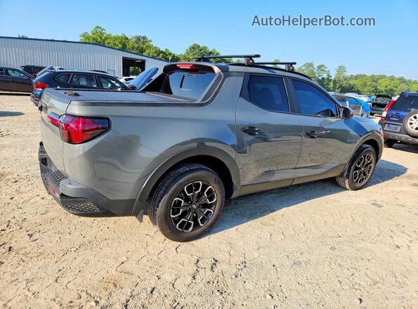 5NTJCDAE3NH032398 2022 HYUNDAI SANTA Gray Trasero derecho