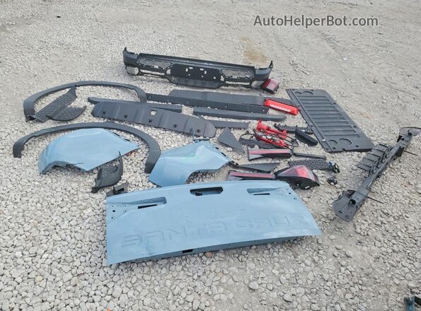 5NTJCDAE5PH050520 2023 HYUNDAI SANTA Gray Vista del compartimento del motor