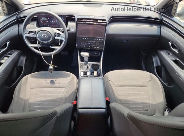 5NTJCDAE7RH099091 2024 HYUNDAI SANTA White წინა პანელის ხედი