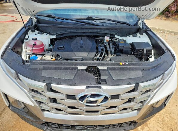 5NTJCDAE7RH099091 2024 HYUNDAI SANTA White უკანა სალონის ხედი