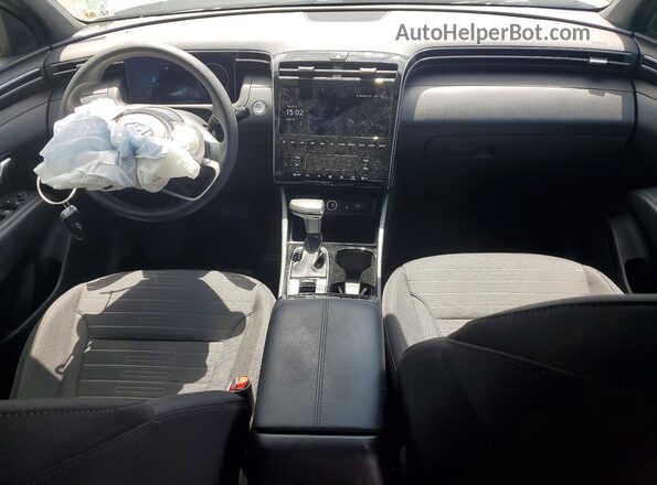 5NTJCDDE4RH115274 2024 HYUNDAI SANTA Green Dashboard view