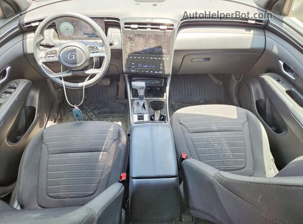 5NTJCDDE7RH115401 2024 HYUNDAI SANTA Gray Dashboard view