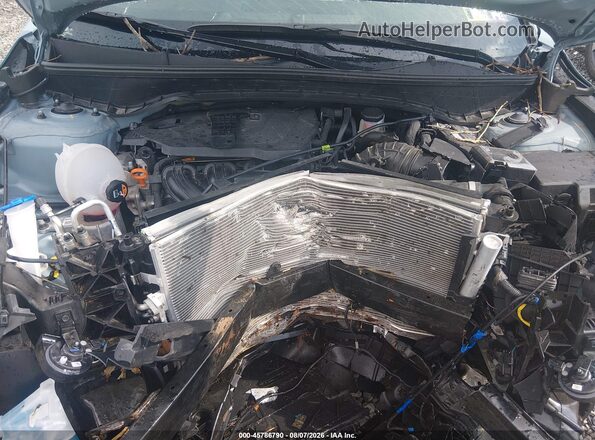5NTJCDDE8SH152415 2025 HYUNDAI SANTA CRUZ Light Blue Widok z tyłu