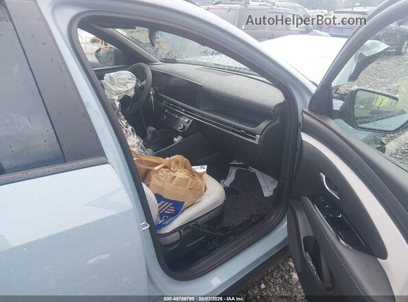 5NTJCDDE8SH152415 2025 HYUNDAI SANTA CRUZ Light Blue Widok wnętrza z przodu
