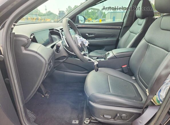5NTJCDDF7RH108229 2024 HYUNDAI SANTA Black წინა სალონის ხედი