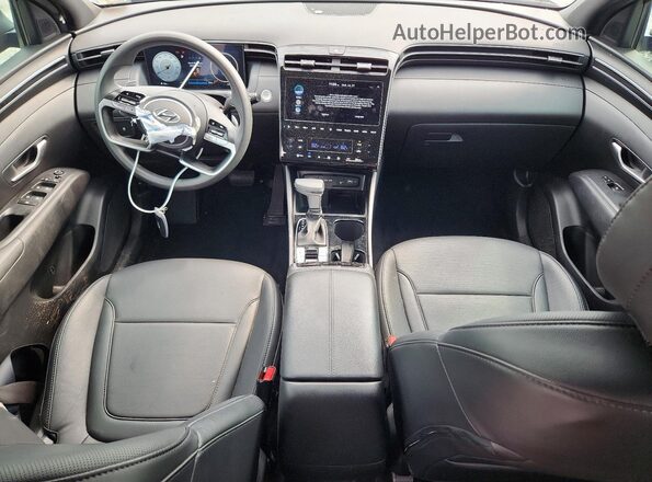 5NTJCDDF7RH108229 2024 HYUNDAI SANTA Black წინა პანელის ხედი