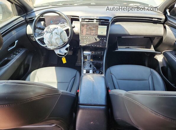 5NTJDDAF1RH079621 2024 HYUNDAI SANTA Gray Widok deski rozdzielczej