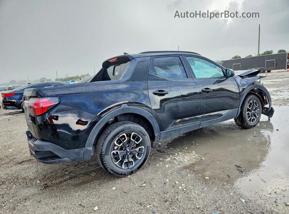 5NTJDDAF3NH015543 2022 HYUNDAI SANTA Black Задня права чверть