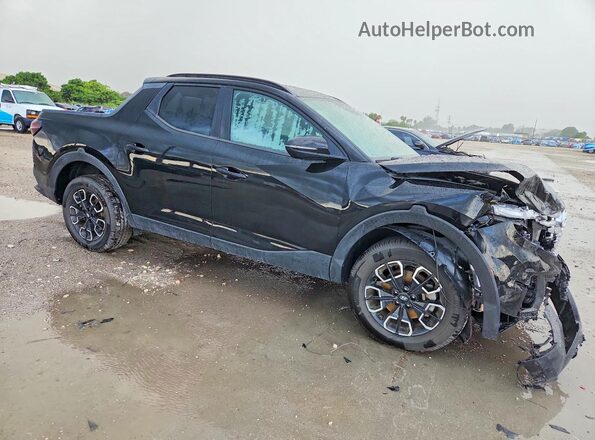 5NTJDDAF3NH015543 2022 HYUNDAI SANTA Black Передня права чверть