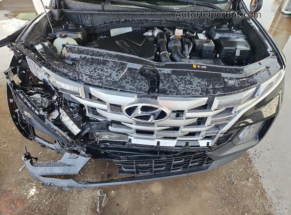 5NTJDDAF3NH015543 2022 HYUNDAI SANTA Black Вид задньої частини салону