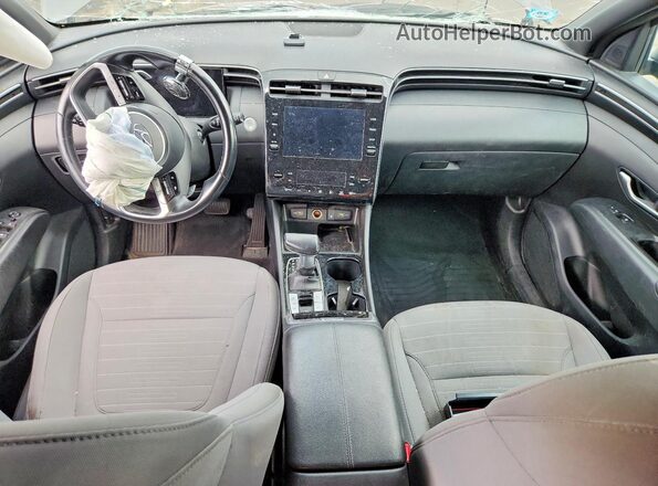 5NTJDDAF5NH028469 2022 HYUNDAI SANTA Gray წინა პანელის ხედი