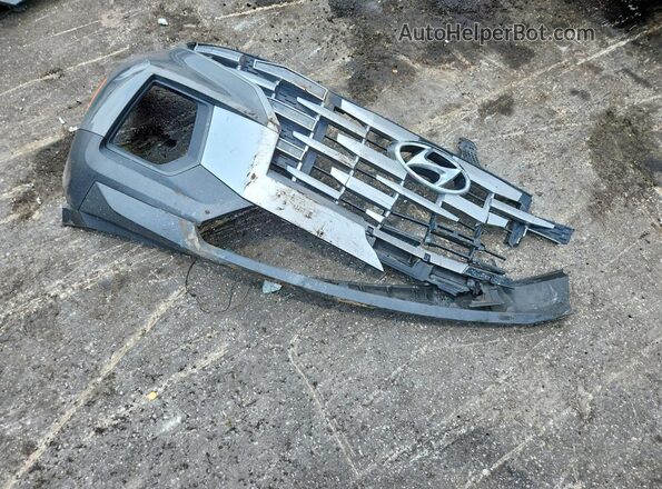 5NTJDDAF5NH028469 2022 HYUNDAI SANTA Gray ძრავის განყოფილების ხედი
