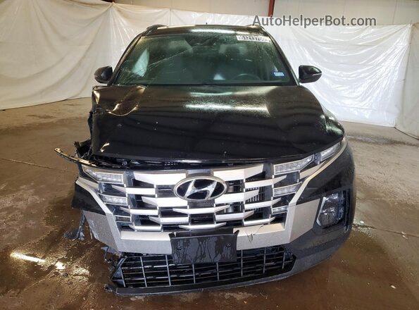 5NTJDDAFXNH036650 2022 HYUNDAI SANTA Black Front view