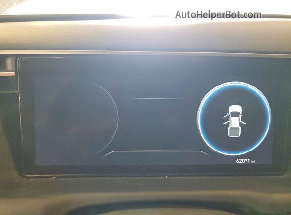 5NTJDDAFXNH036650 2022 HYUNDAI SANTA Black Instrument cluster view