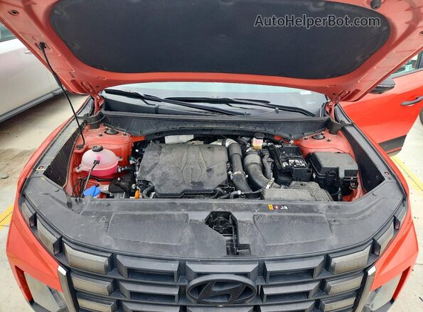 5NTJDDDF0SH133234 2025 HYUNDAI SANTA Orange უკანა სალონის ხედი