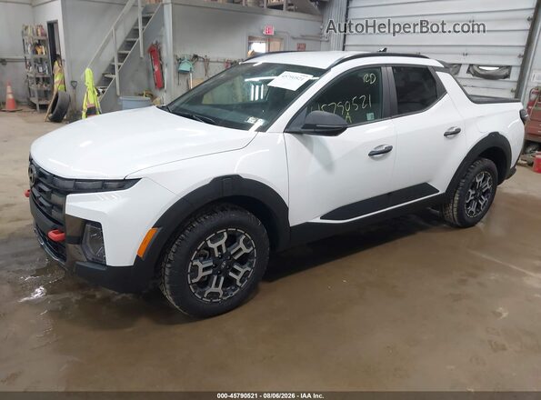 5NTJDDDF5SH150532 2025 HYUNDAI SANTA CRUZ White Առջևի ձախ երեք քառորդ տեսարան