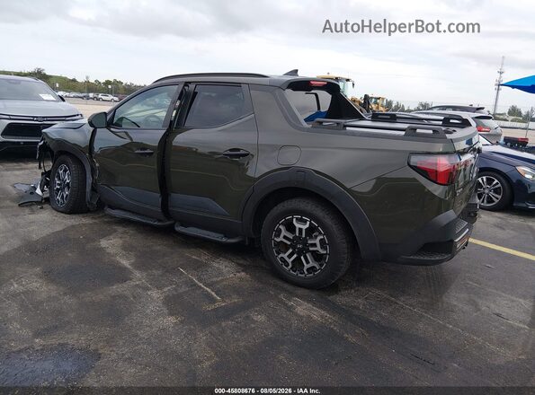 5NTJDDDF7SH129987 2025 HYUNDAI SANTA CRUZ Зеленый Задняя левая четверть