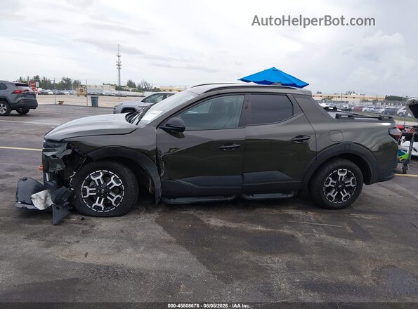 5NTJDDDF7SH129987 2025 HYUNDAI SANTA CRUZ Зеленый Панорамный вид салона 360°