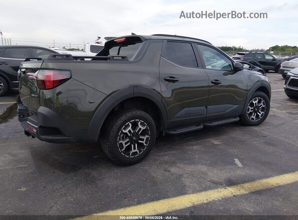5NTJDDDF7SH129987 2025 HYUNDAI SANTA CRUZ Зеленый Задняя правая четверть