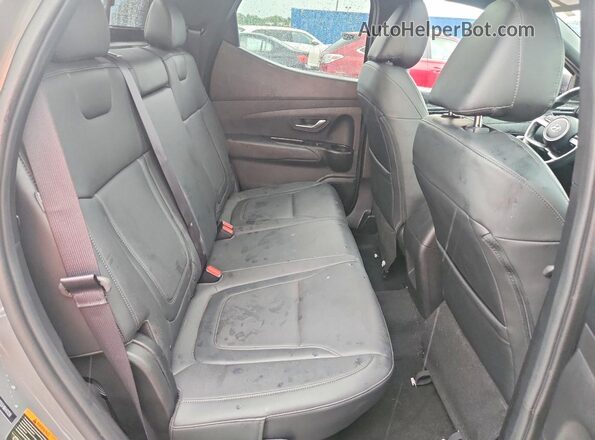 5NTJDDDF8RH121228 2024 HYUNDAI SANTA Gray Вид задніх сидінь
