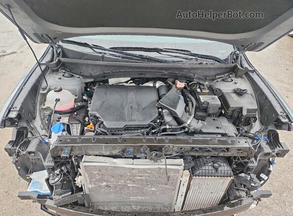 5NTJDDDF8RH121228 2024 HYUNDAI SANTA Gray Вид задньої частини салону