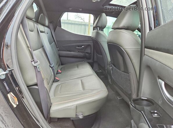 5NTJEDAF3PH042354 2023 HYUNDAI SANTA Black Widok tylnych siedzeń