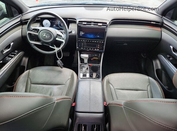 5NTJEDAF3PH042354 2023 HYUNDAI SANTA Black Widok deski rozdzielczej