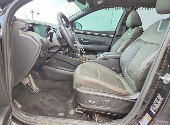 5NTJEDAF3PH042354 2023 HYUNDAI SANTA Black Widok wnętrza z przodu
