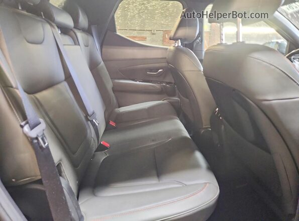 5NTJEDAFXPH055117 2023 HYUNDAI SANTA Black Вид задніх сидінь