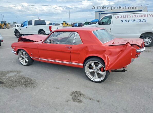 5R07A155014 1965 FORD MUSTANG Red Tył lewy
