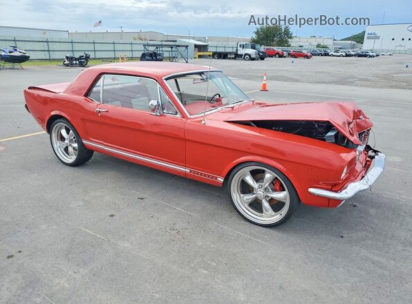 5R07A155014 1965 FORD MUSTANG Red Przód prawy