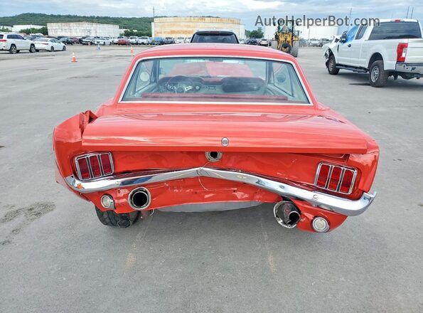 5R07A155014 1965 FORD MUSTANG Red Widok z tyłu