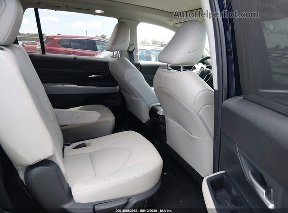 5TDAAAA54RS011062 2024 TOYOTA GRAND HIGHLANDER Синий Вид наклейки с VIN-кодом