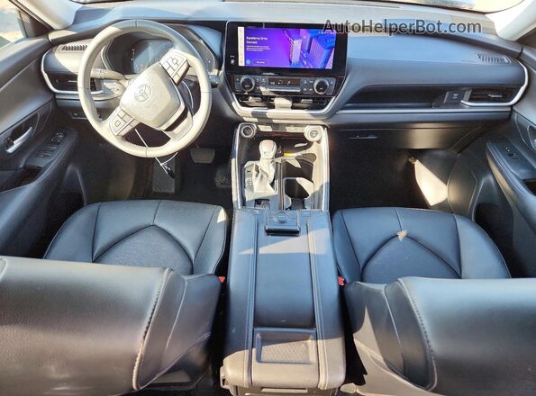 5TDAAAA57RS003554 2024 TOYOTA GRAND Blue Dashboard view