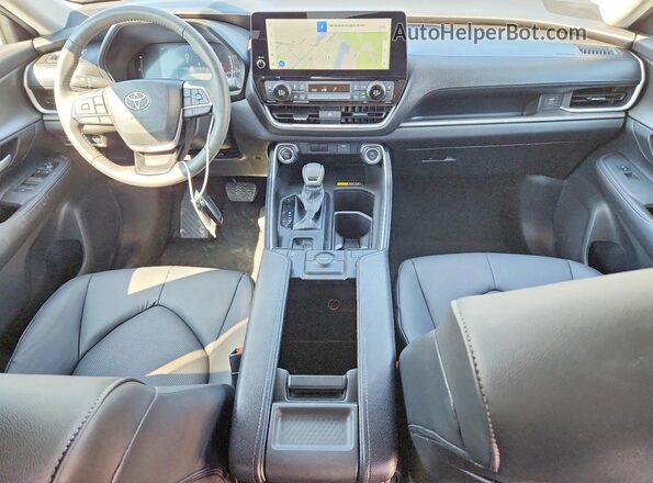 5TDAAAA57SS035023 2025 TOYOTA GRAND Black Առջևի վահանակի տեսք
