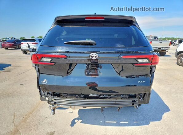 5TDAAAA57SS035023 2025 TOYOTA GRAND Black Հետևի տեսք