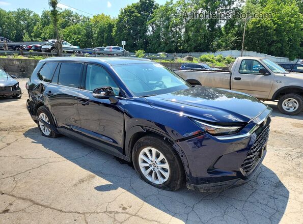 5TDAAAA58SS030140 2025 TOYOTA GRAND Blue Передня права чверть
