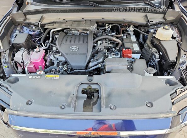5TDAAAA58SS030140 2025 TOYOTA GRAND Blue Вид підкапотного простору