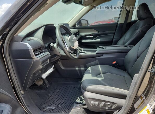 5TDAAAA59RS017536 2024 TOYOTA GRAND Black Front interior view