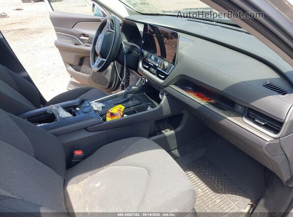 5TDAAAA59SS030079 2025 TOYOTA GRAND HIGHLANDER Silver Սալոնի դիմացի տեսք
