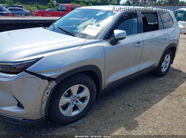 5TDAAAA59SS030079 2025 TOYOTA GRAND HIGHLANDER Silver Դիմացի տեսք