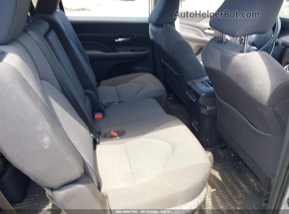 5TDAAAA59SS030079 2025 TOYOTA GRAND HIGHLANDER Silver VIN կոդի պիտակի տեսք