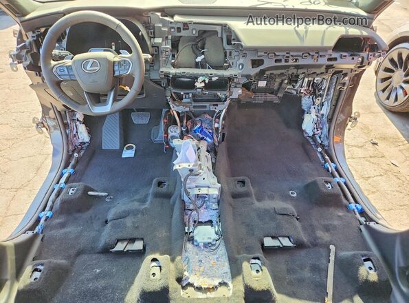5TDAAAA63TS021470 2026 LEXUS TX Black Вид панелі приладів