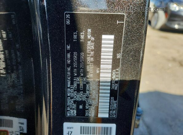 5TDAAAA63TS021470 2026 LEXUS TX Black Вид наклейки з VIN-кодом
