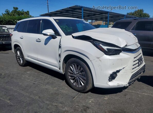5TDAAAA67RS005118 2024 LEXUS TX Белый Передняя правая четверть