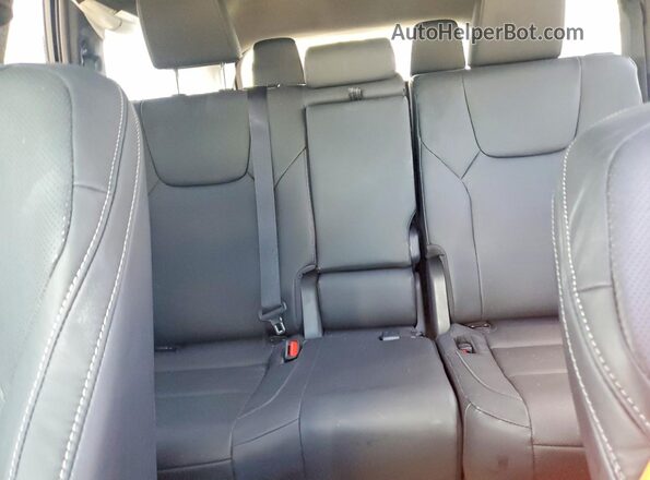 5TDAAAA67TS019799 2026 LEXUS TX Blue Vista de los asientos traseros