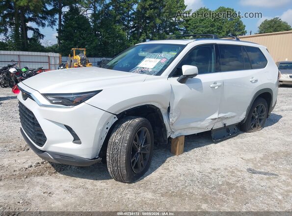 5TDAAAB51TS130970 2026 TOYOTA GRAND HIGHLANDER White Vista tres cuartos delantera izquierda